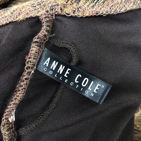 Anne Cole Brown with Gold One Piece Mokini - Picture 3 of 8